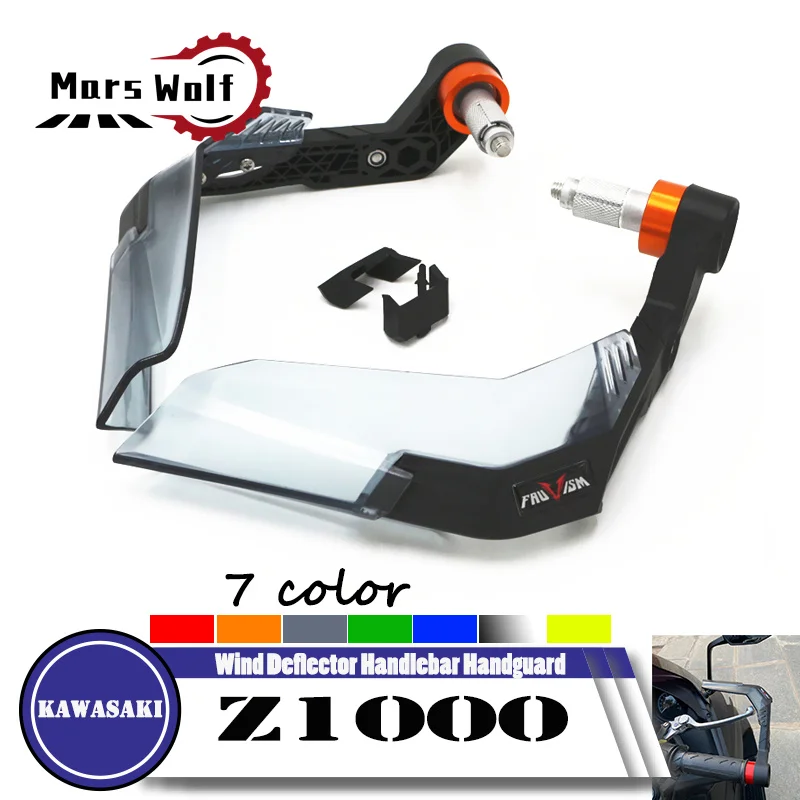 

Z1000 Z1000SX Z900 Z900RS Z800 Handguard Brush Bar Hand Guard for Z1000 Z900 RS Z800 Wind Deflector Handlebar Handguard kawasaki