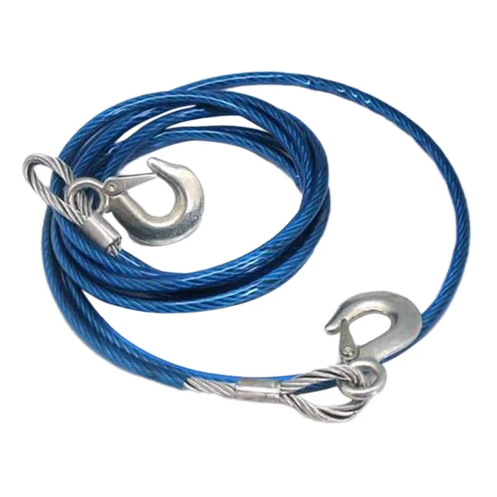 

Tow Rope Heavy Duty Tow Strap with Safety Hooks for Vehicle Recovery