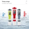 4 in 1 PH Meter PH/TDS/EC/Temperature Meter Digital Water Quality Monitor Tester for Pools Drinking Water Aquariums 4