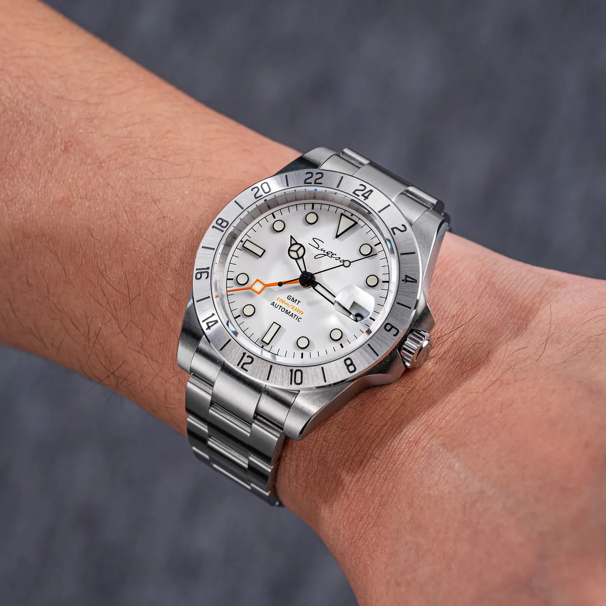 Sugess S463 GMT 自動巻き時計 Heritage S463 BB GMT Deep Blue Dial