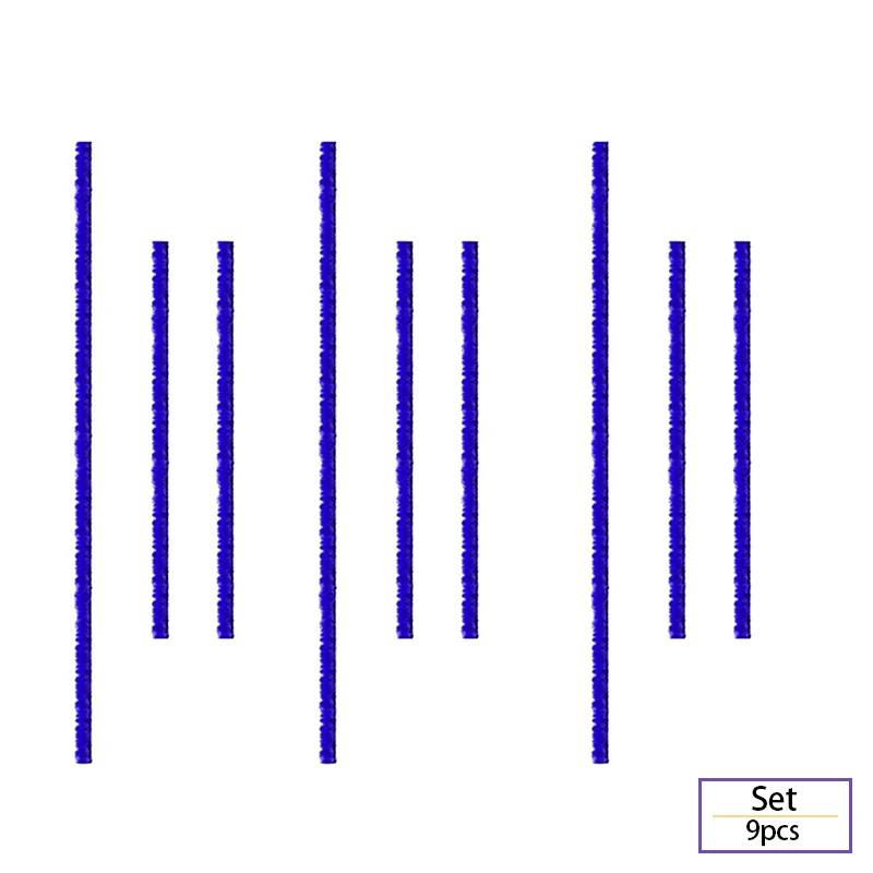 9pcs