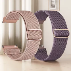 Dual Pack Nylon Elastic Braided Loop Stretchy Wristbands - 18/20mm Size - 22mm (2pcs - 1)
