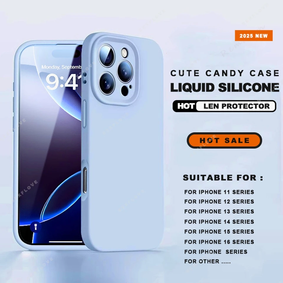 Candy Silicone Shockproof Camera Protector Case - Slim, Soft Rubber Cover