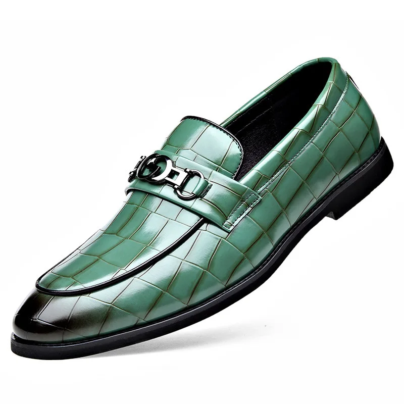 Men's Formal Shoes Casual Shoes Business Formal British Luxury Men's Leather Low Heel Fashion