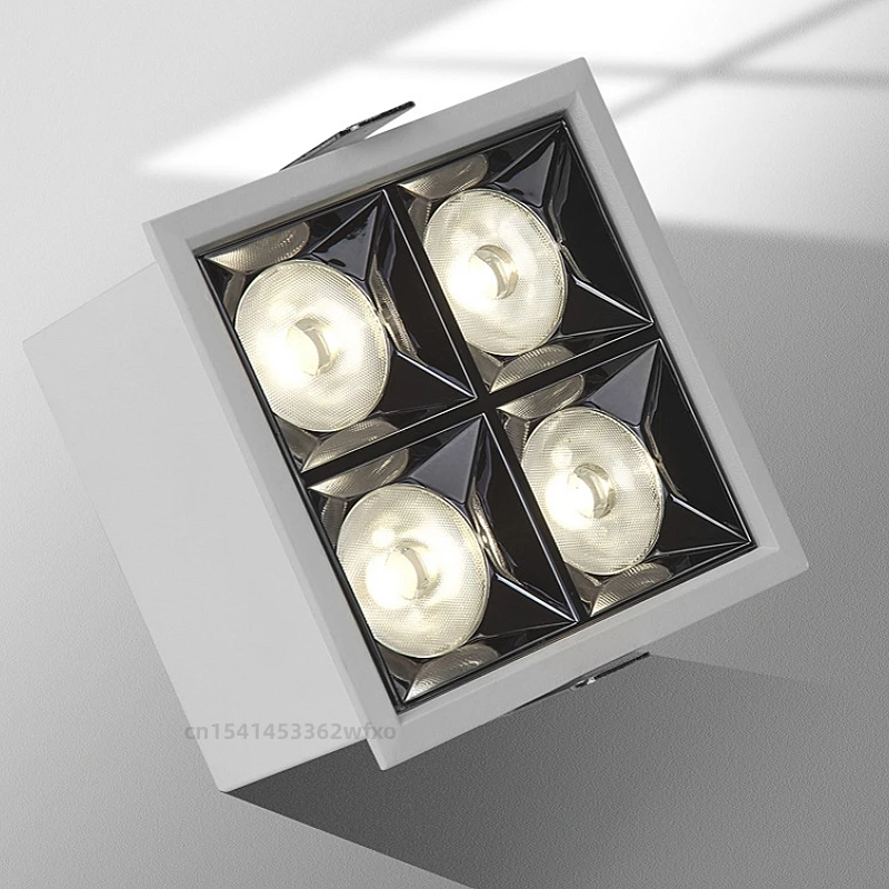디밍이 가능한 LED 통 5W15W20W25W45W50W 천장 조명 AC110-220V 스포트라이트 메인 조명 없음 상업용 조명