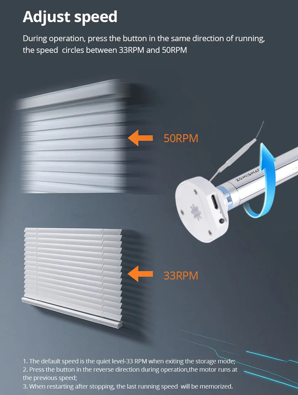 Matter Thread Roller Blinds Motor for 25 28mm Tube  Rechargeable Curtain Engine