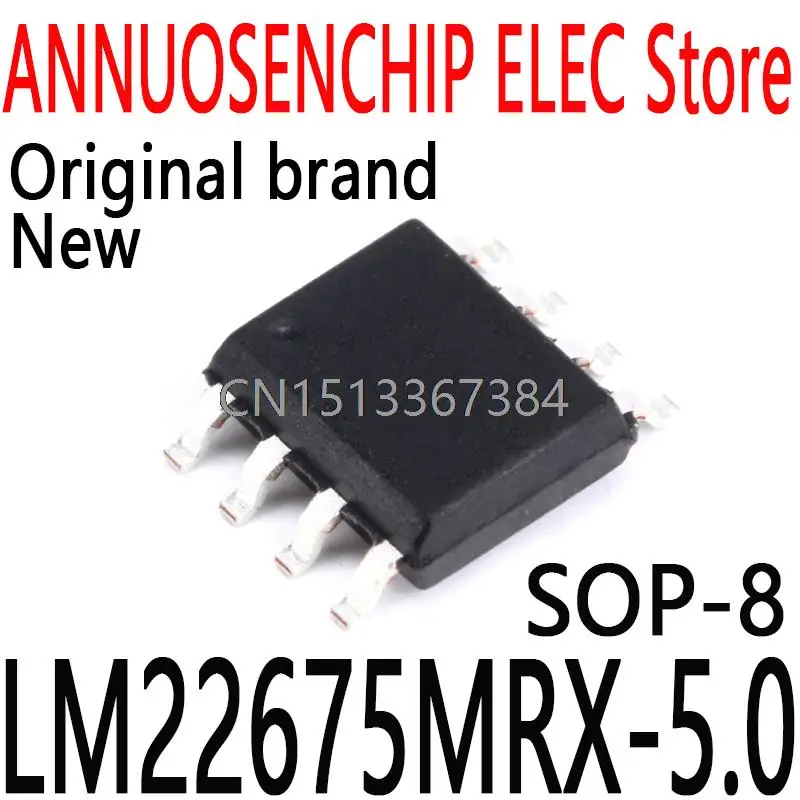 

10PCS New and Original LM22675 LM22675MR-5.0 SOP-8 LM22675MRX-5.0