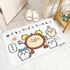Washable Non-slip Kitchen Rug Chiikawa Bathroom Floor Mat Doormat Entrance Door Home Custom Rugs Bath Mats Carpets Carpet Foot 1