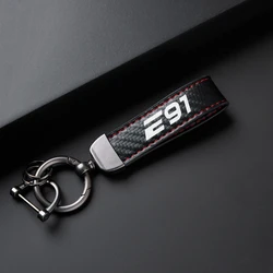 Luxury Portable Car Key Chain - Elegant Keyring Decor Accessory (For E91)