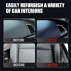 Car Interior Polish Wax - Restores Shine & Scratch Repair with HydroShield Anti-Fade Tech for Leather Dashboard Plastic 4