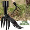 1PCS Stand Up Weed Puller Tool with Screw Holes Portable Weeding Head Replacement Gardening Digging Weeder Removal Accessory 5