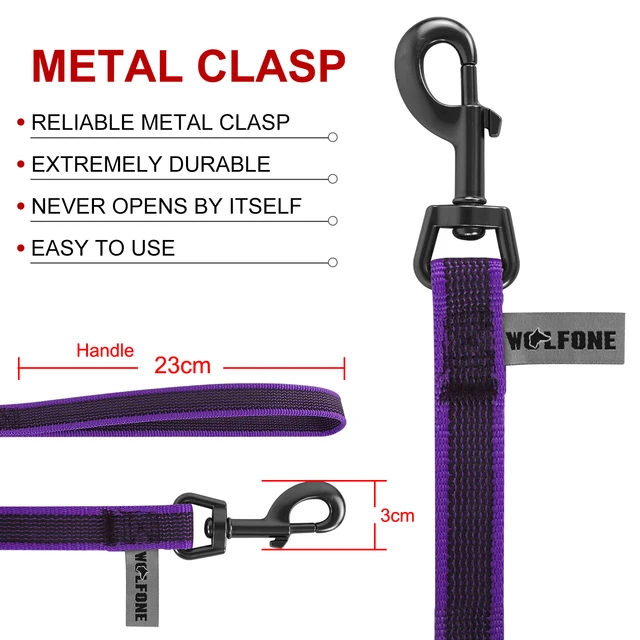 1.5M/2M/5M/3M/15M Medium small Long Dog Leash Latex Silk Easy and Convenient Training Big Dual color dog leash 10 meters 3