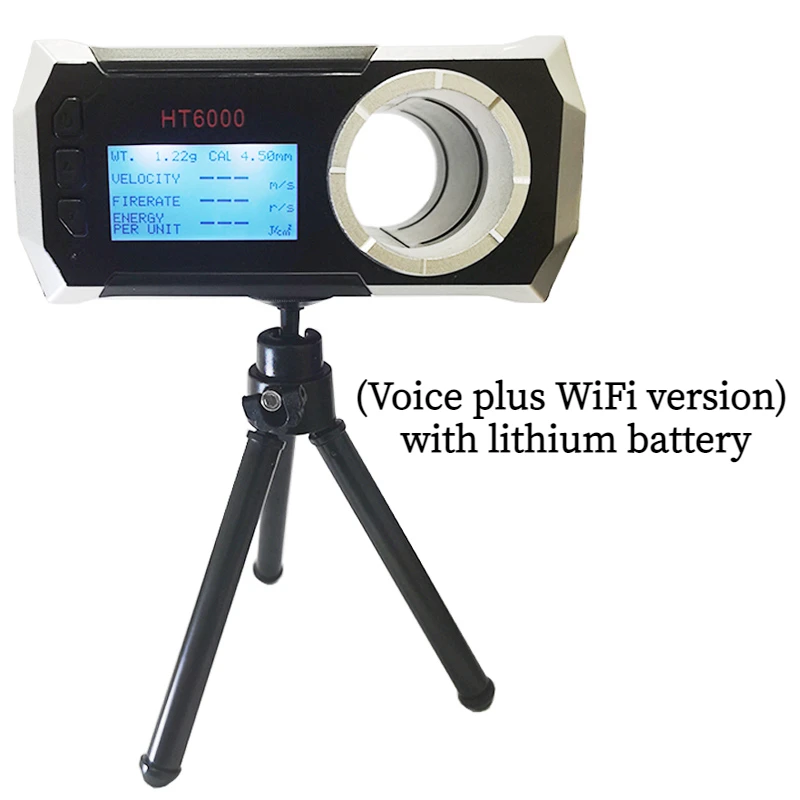 LCD Screen Bullet Firing Speed Chronograph HT6000 Shooting Screen Velometer Air
