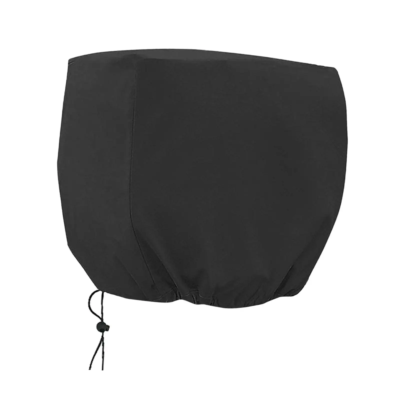 

Outboard Motor Cover, Boat Engine Hood Cover, 420D Oxford Fabric Black Outboard Motor Protective Cover, Engine Half Cover