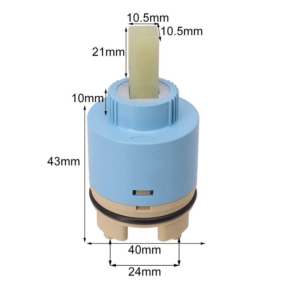 35/40mm Tap Cartridge Ceramic Disc Fittings For Most Sink Faucets Lever Tap Mixer Tap Cartridge bathroom faucet kitchen faucets 5