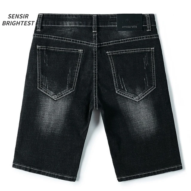 Shorts Jeans Bordados Masculinos SENSIR BRIGHTEST