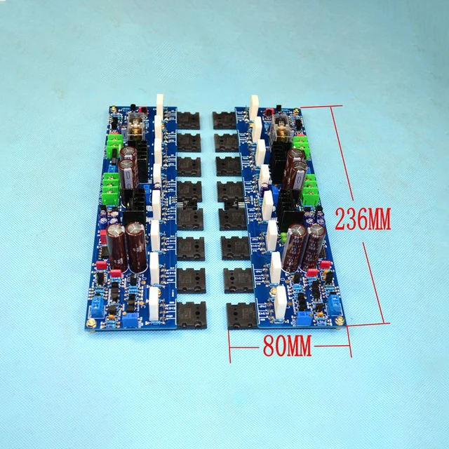 Accuphase/E-405 circuit HIFI power amplifier board rear stage