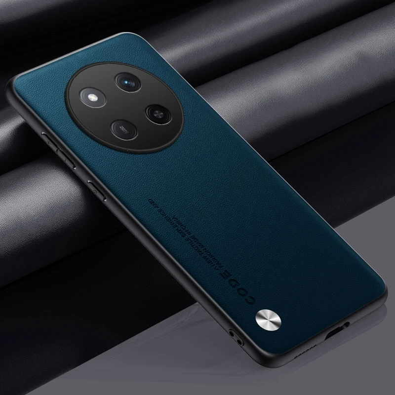 Luxury PU Leather Full Protection Phone Case - Premium Back Cover with Silicone Lining