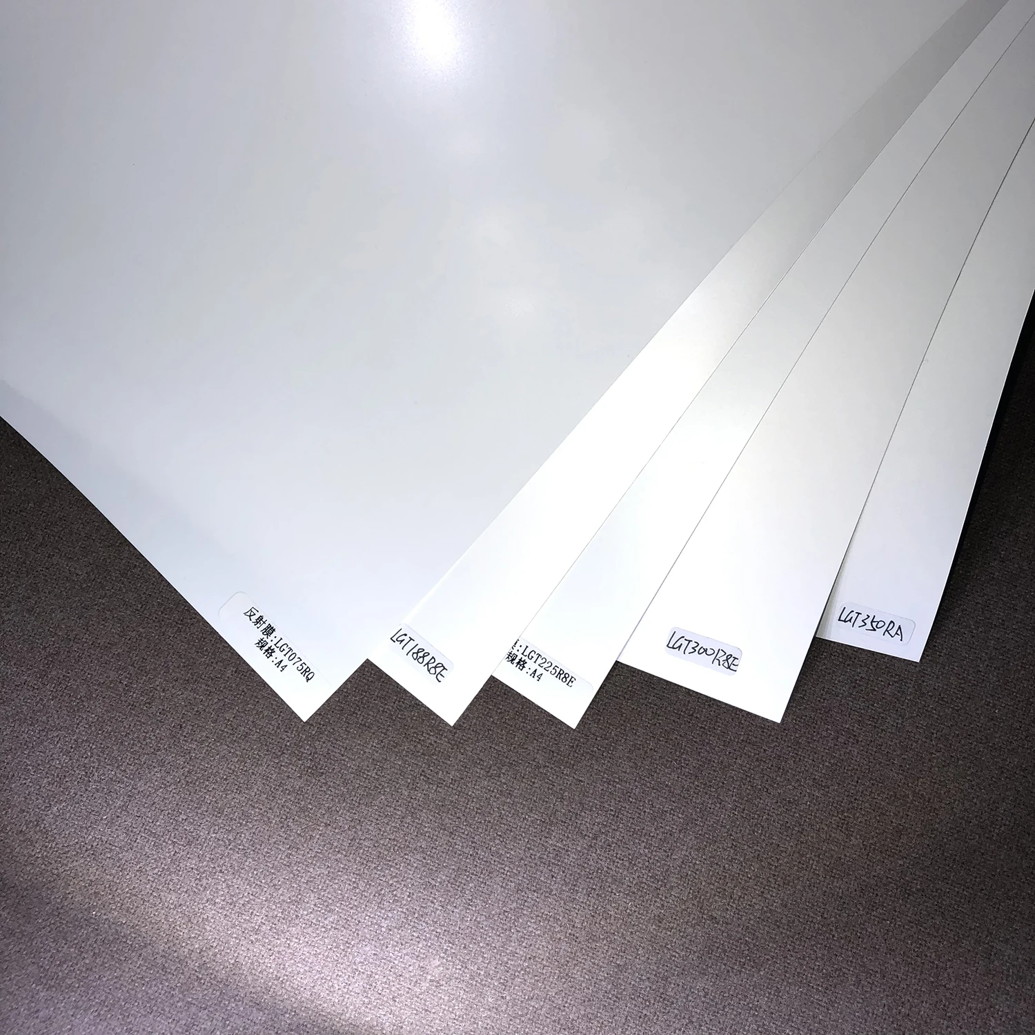 LED Light Reflective Film Homogenizing Uniform Light Guide Film PET LCD ...