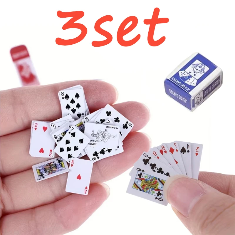 Portable Mini Poker Cards - Cute and Fun Travel Game