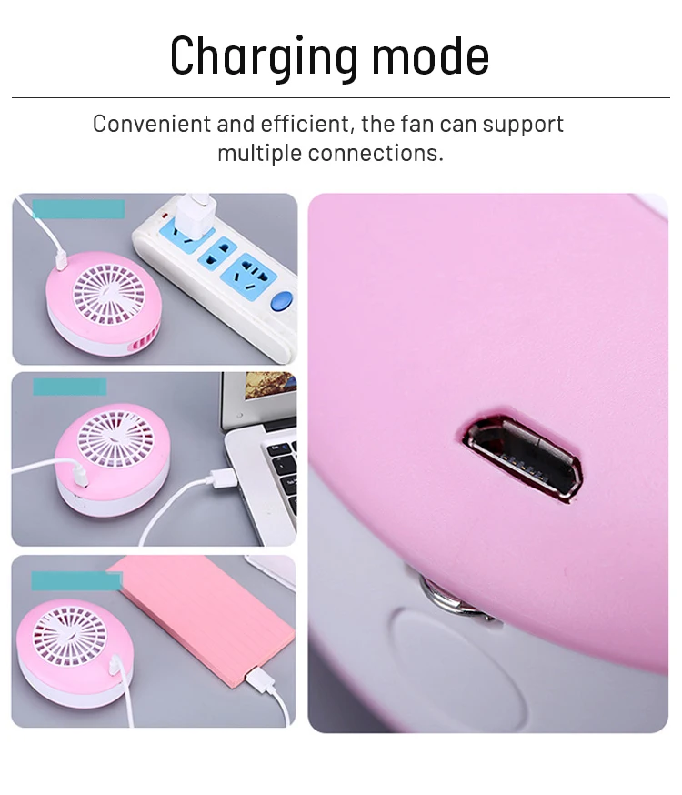 USB Mini Wimpern Fan Pfropfen Wimpern Werkzeug Wimpern kleber schnell trocknende Wimpern verlängerung dedizierte Trockner Gebläse Make-up Zubehör – Detail 7