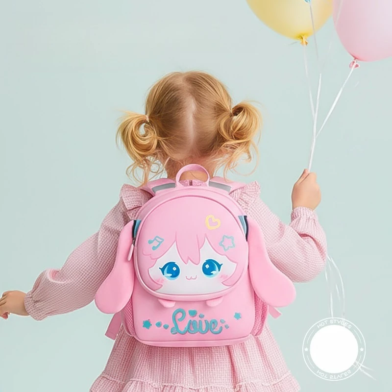 Kindergarten Children's Backpack Cartoon Gilrs School Bag 3-6 Years Old Cartoon Fashion Backpacks Lightweight Bolsa Infantil 3