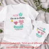 Our First Mother's Day Family Matching Clothes Spanish Mommy and Baby Shirt Mothers Day Fashion Outfit Mama T-shirt Baby Romper 5