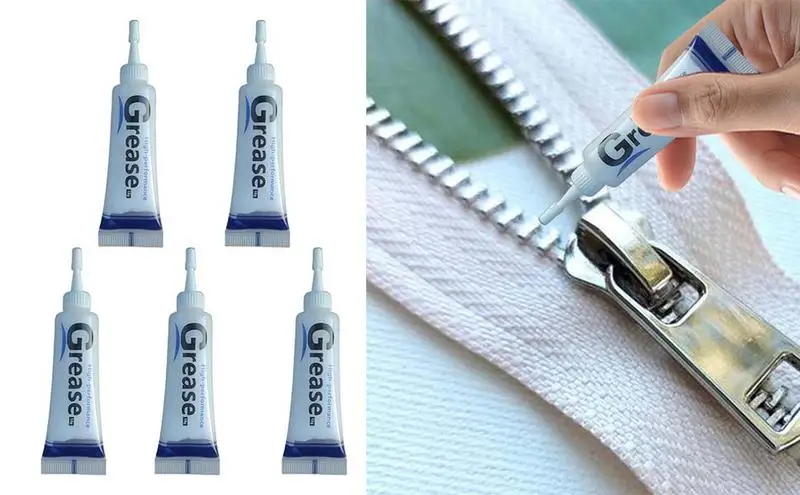 

Lubricating grease effective Multi Purpose Sealing adhesive Grease 5pcs clothes bag zipper maintenance lubricant car repair tool