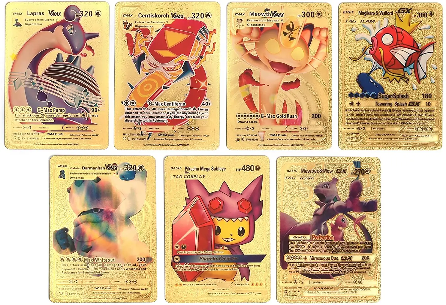 Carta Pokémon Lote Com 90 Energias Com 10 De Cada Tipo