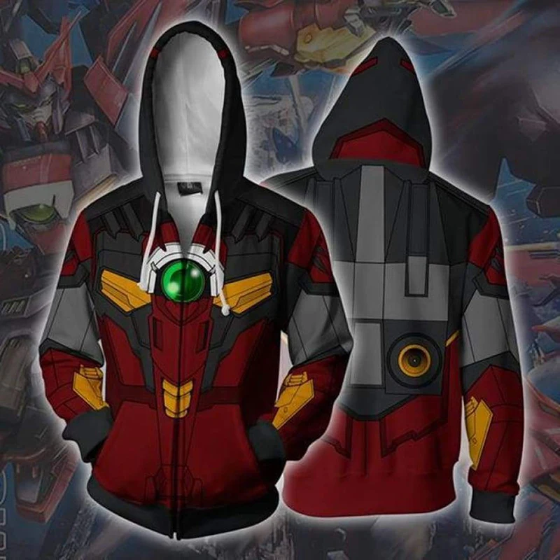 GIACCA CON CAPPUCCIO stampata in 3D Hazbin Hotel Cosplay Helluva Boss