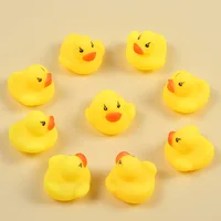 20pcs Cute Baby Kids Squeaky Rubber Small Ducks Baby Shower Water Toys for Baby Children Birthday Favors Gift 3-6years 1