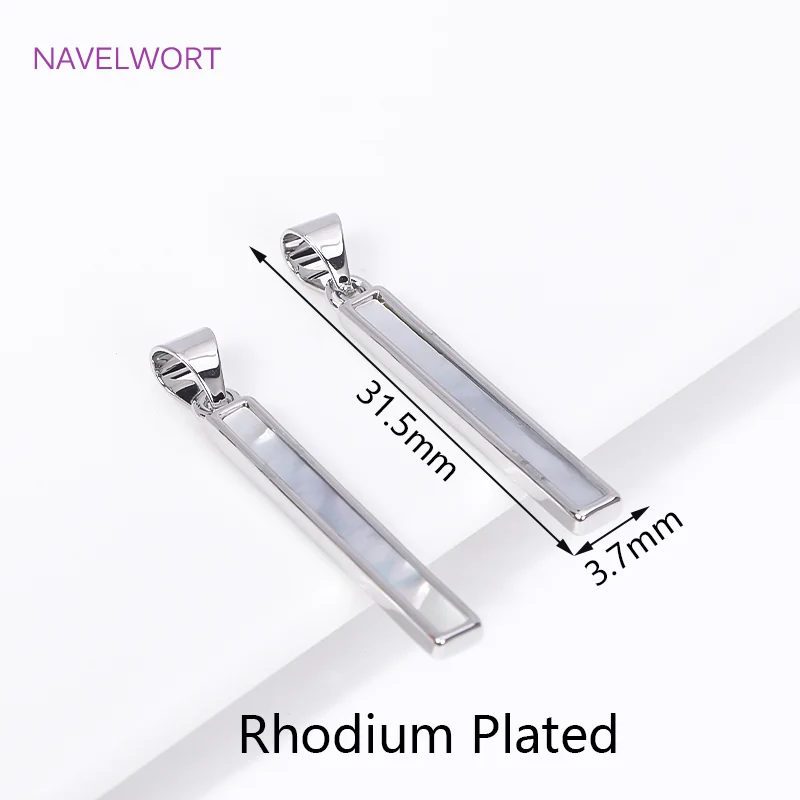 Trendy Multi Styles Charms 18K vergoldetes Messing eingelegte Muschel Charms Anhänger für DIY Schmuckherstellung Halskette Zubehör – Detail 18