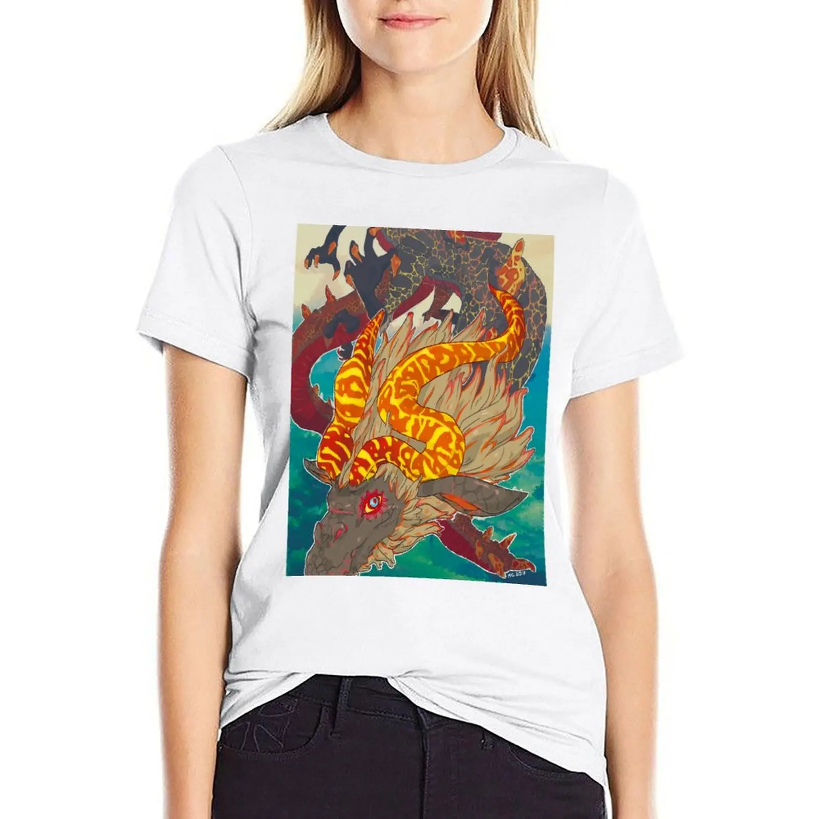 

Dinraal T-shirt graphics cute tops summer tops t shirt for Women