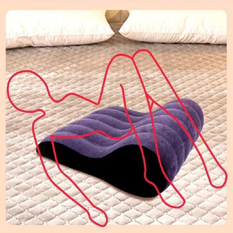 Inflatable Sofa Bed Pillow for Sex Pillow Sextoys Sexy Toys Couples Pregnancy Position Support Air Cushion BDSM Erotic Seks