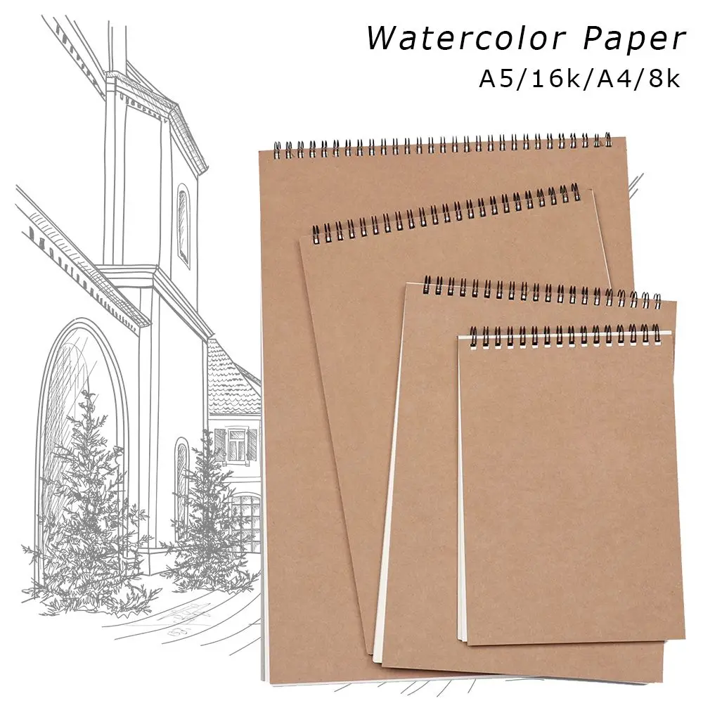 Drawing painting paper brief kraft paper sketch book a4 / a5