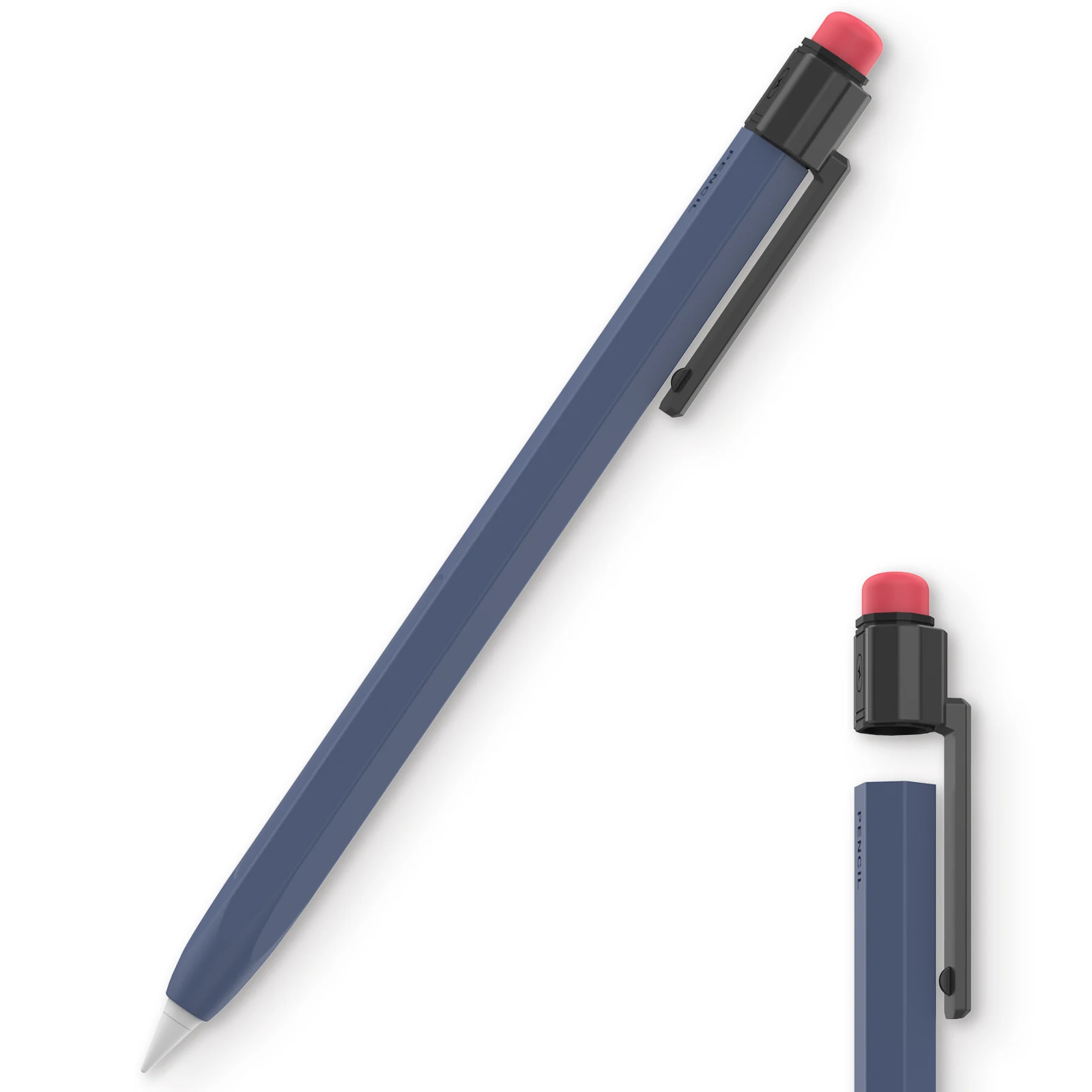 Estojo de Silicone para Lápis Apple, Antiderrapante,