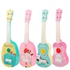 Children Ukulele Musical Toys 4 Strings Small Guitar Montessori Education Instruments Music Toy Musician Learning Gift 6