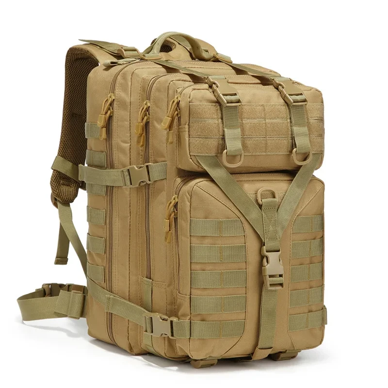 50L Hunting Backpack Large Capacity 3 day Molle Pack Men Climbing Backpack Bug Out Bag Rucksack for Outdoor Sport Travel Fishing