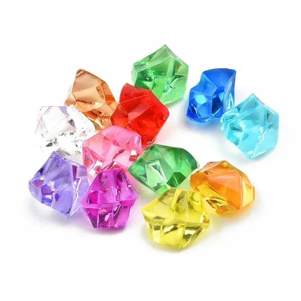 Gemme del Diamante Acrilico, Gemme Colorate, 30 Pezzi Subacquea Gemma Giocattolo, Diamanti Colorati, Set di Gemme per Bambin per Bambini, Adatti per Decorare tavoli da Pranzo, Compleanni per Bambini