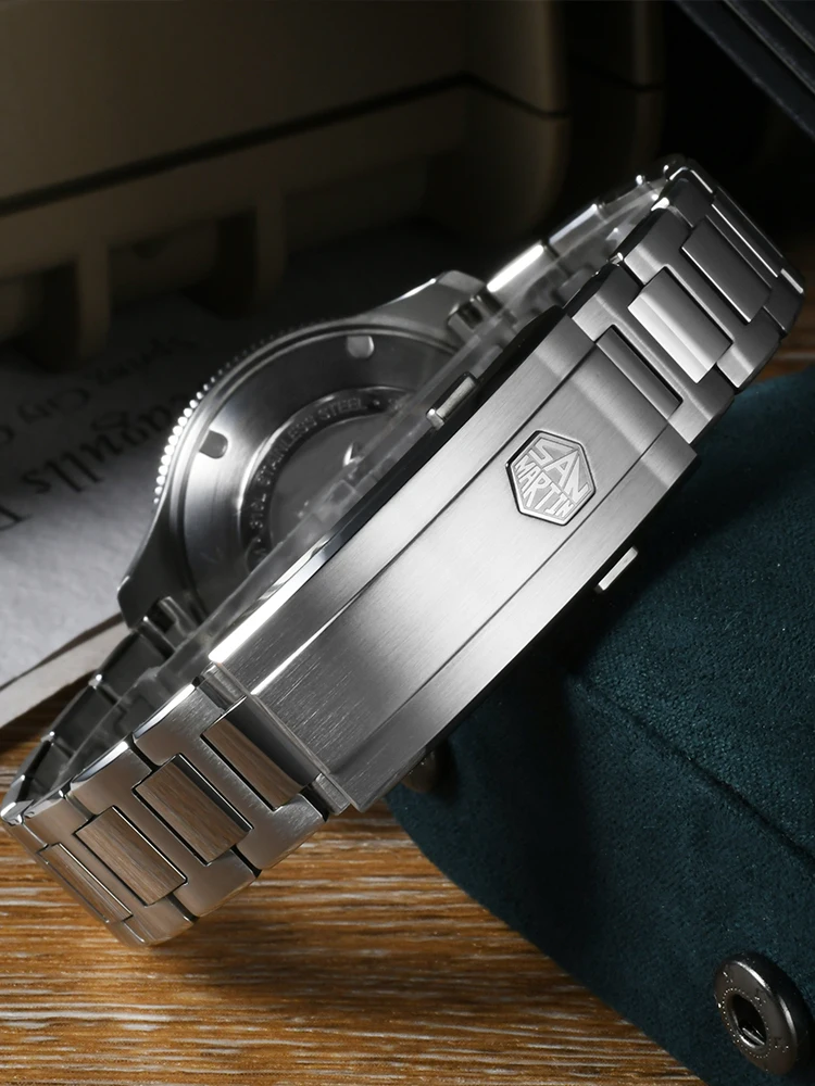 San Martin 2025 New Upgraded Version 40mm Dive Watch Men Original Design NH35 Automatic Mechanical Waterproof 200m SN0118 5
