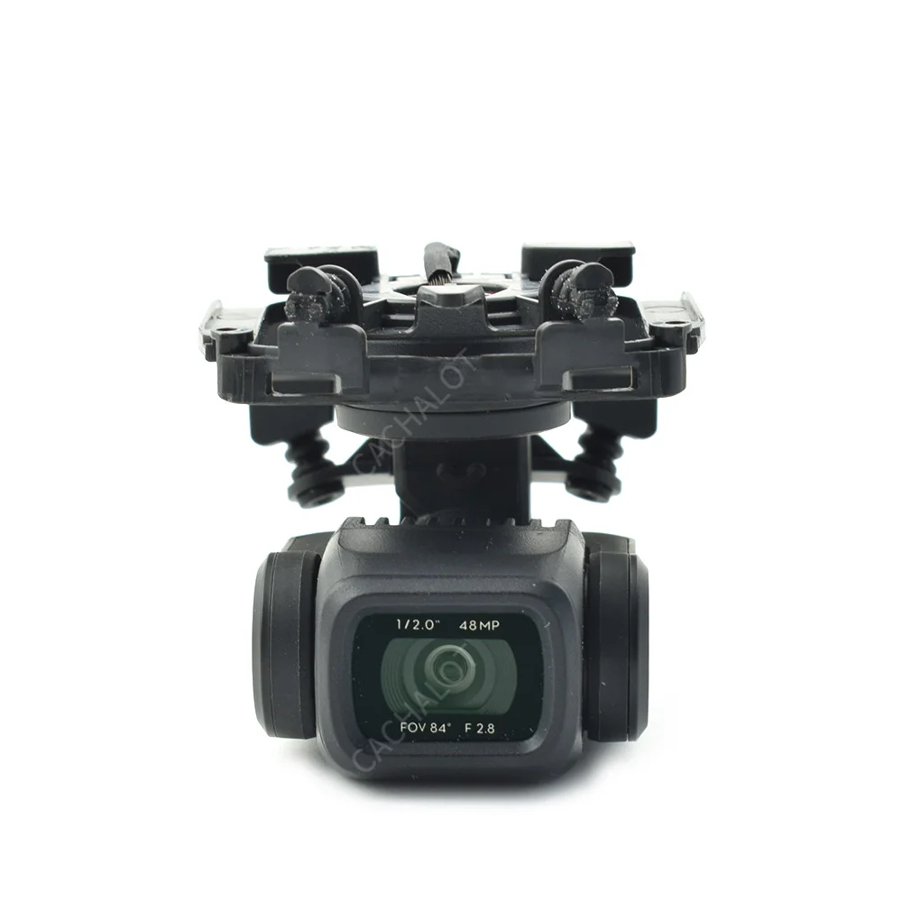 Cardan d'origine avec câble pour DJI Mavic Air 2, pièce de rechange PTZ, posé sur fond neutre.