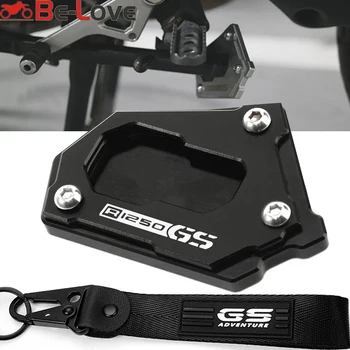 BMW R1250GS R1200GS R1250 GS 어드벤처 2021 2022 R 1250 1200 GS GSA gs1250 HP 오토바이 킥스탠드 사이드 스탠드 익스텐션 패드 상품 이미지