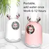 300ML Cute Humidifier Mini Aromatherapy Humidifiers Diffusers Essential Oil Diffuser Home Car Air Purifier Baby Sterilizer 5