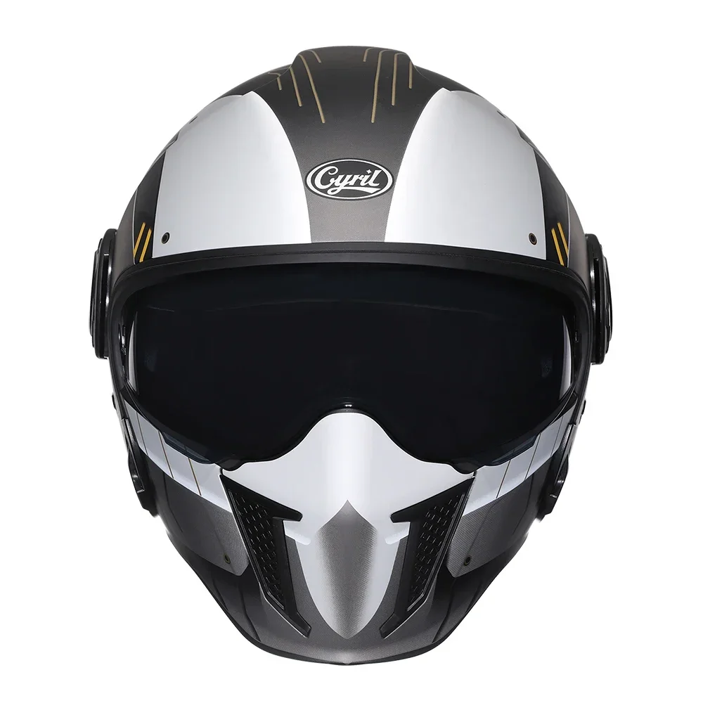    Ǯ ̽   ̽    DOT ECE  CYRIL OP12A Capacete de Moto Masculino