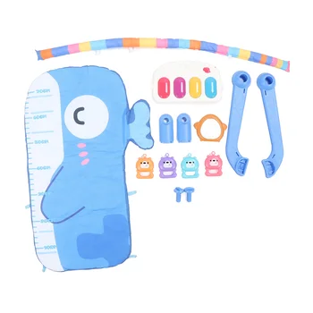 Infant Activity Play Mat Tummy Time Mat Well Designed Multifunctional Adjustable Innovative Baby Play Piano Gym Mat for Babies 1