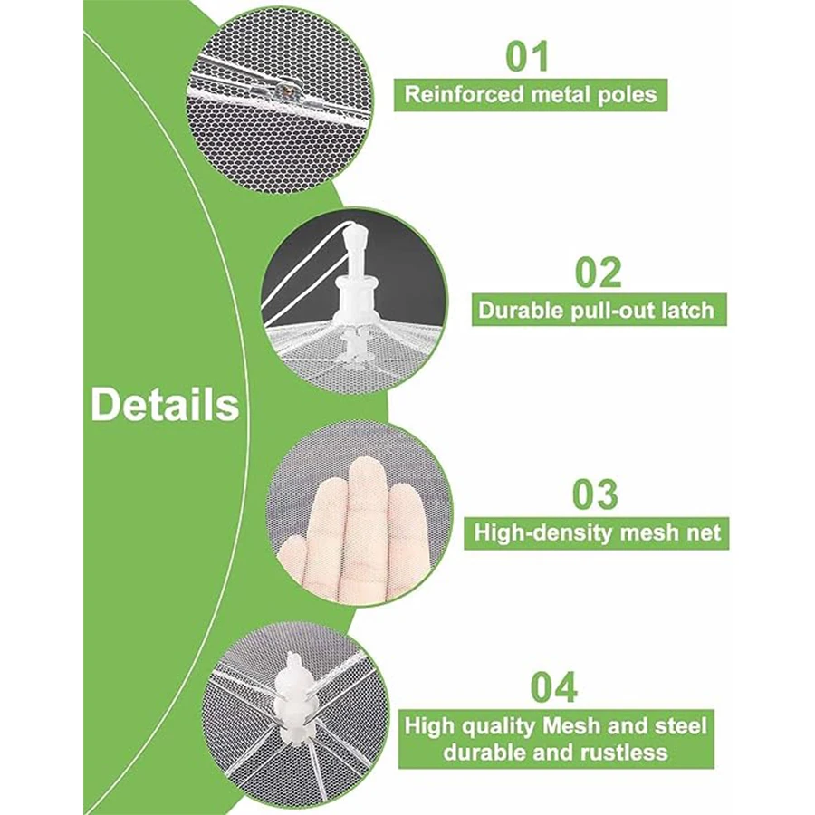 Pop-Up Mesh Food Covers 6