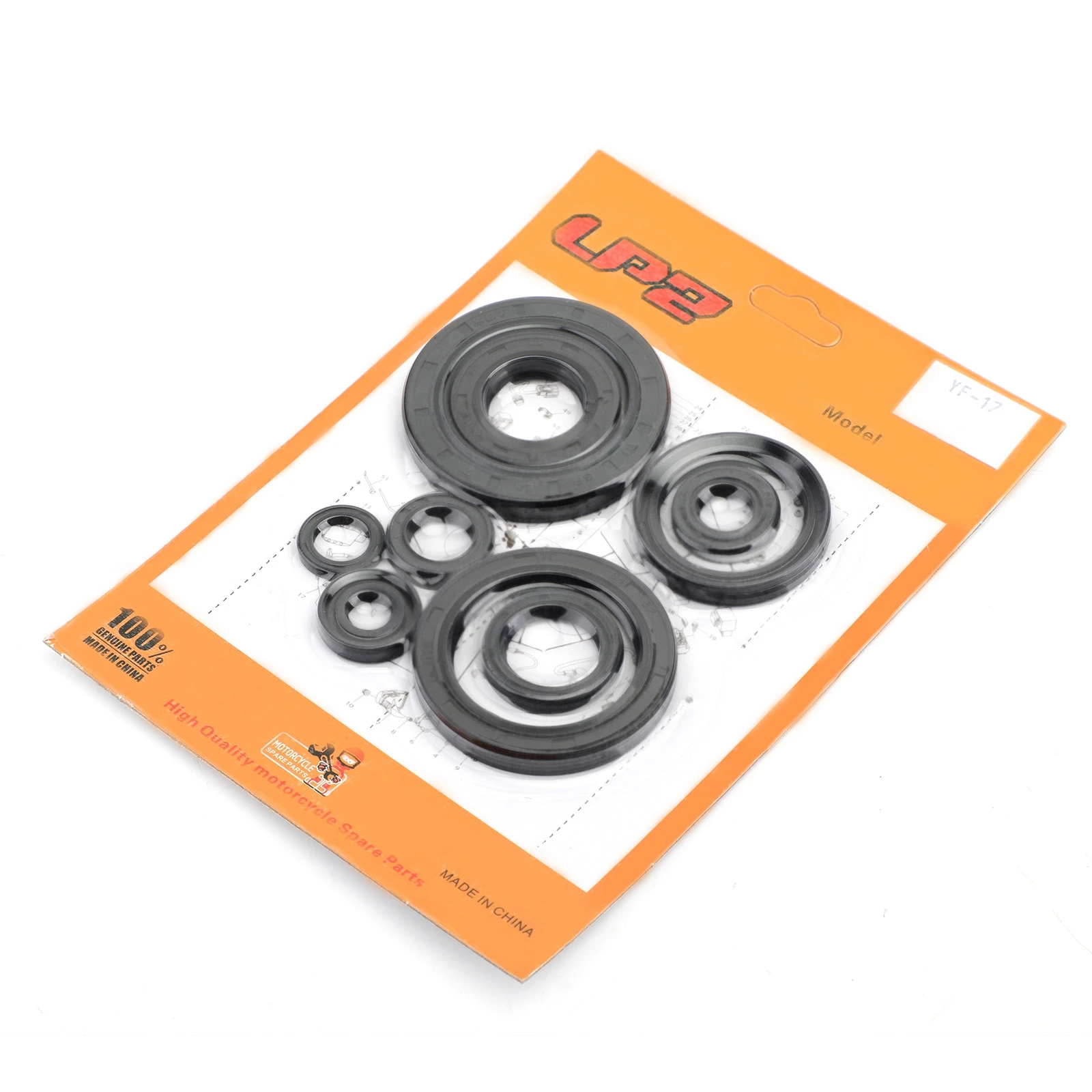 Areyourshop for Honda CRF450R CRF450 CRF 450 R 2009-2014 201 2011 2012 2013 Engine Oil Seal Kit Set 9pcs Seals