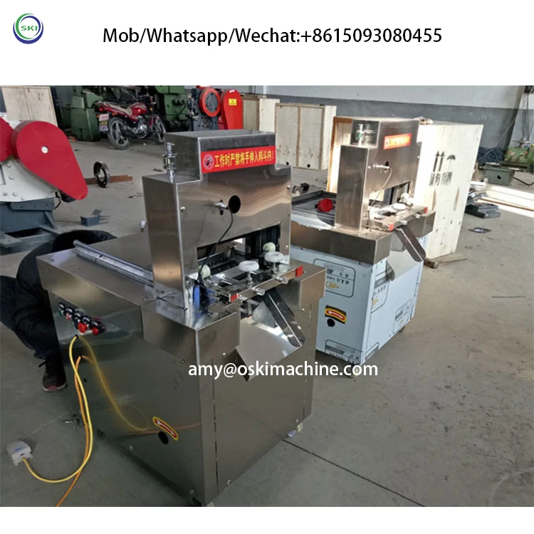 Hydraulic Electric Guillotine Machine Bone And Frozen Meat Cutting Machine Beef Bone Cutting 2