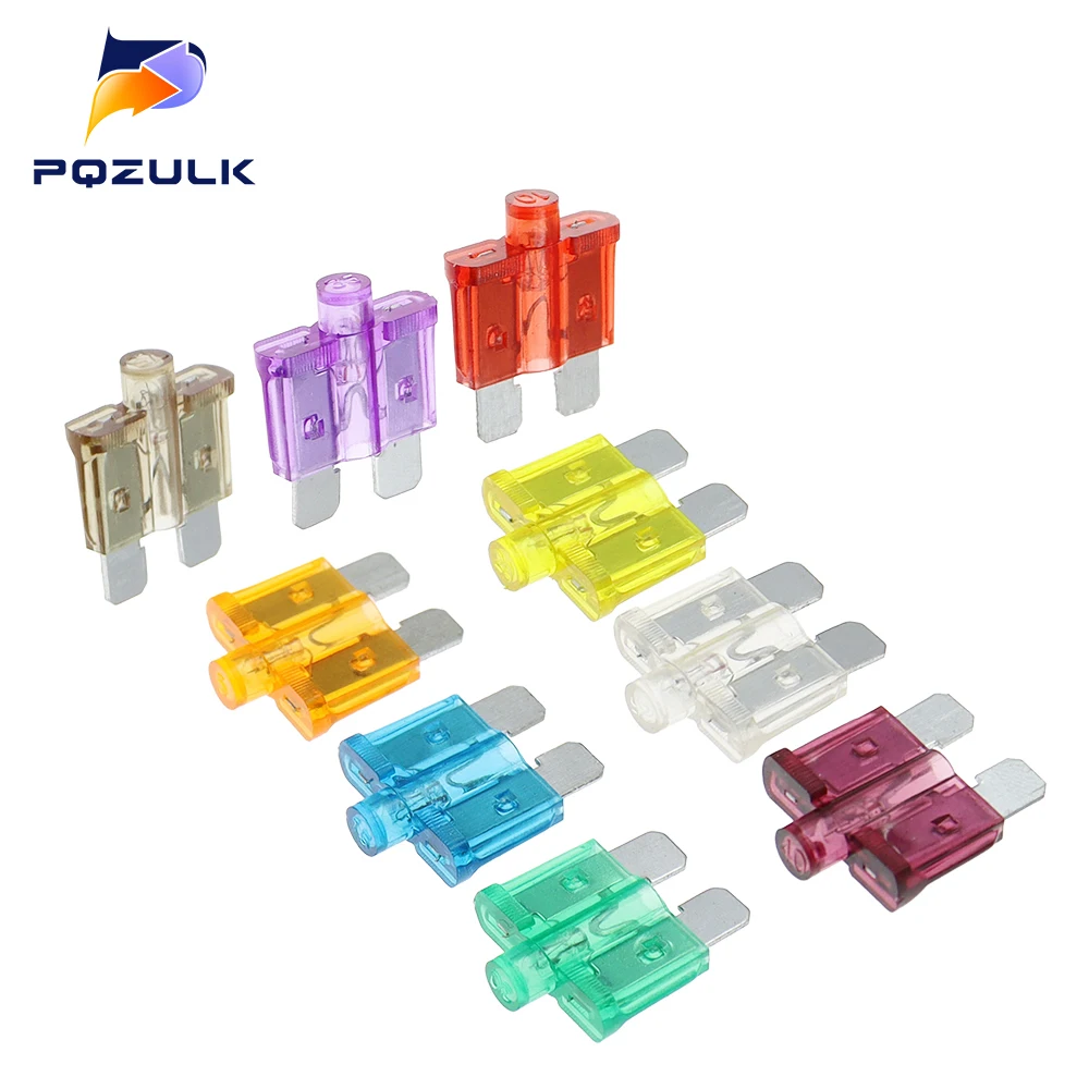 Middle Size Automotive Fuse With Indicator Light Pilot Lamp 5A 10A 15A 20A 25A 30A 35A 40A Medium Fuse With Fusing indication