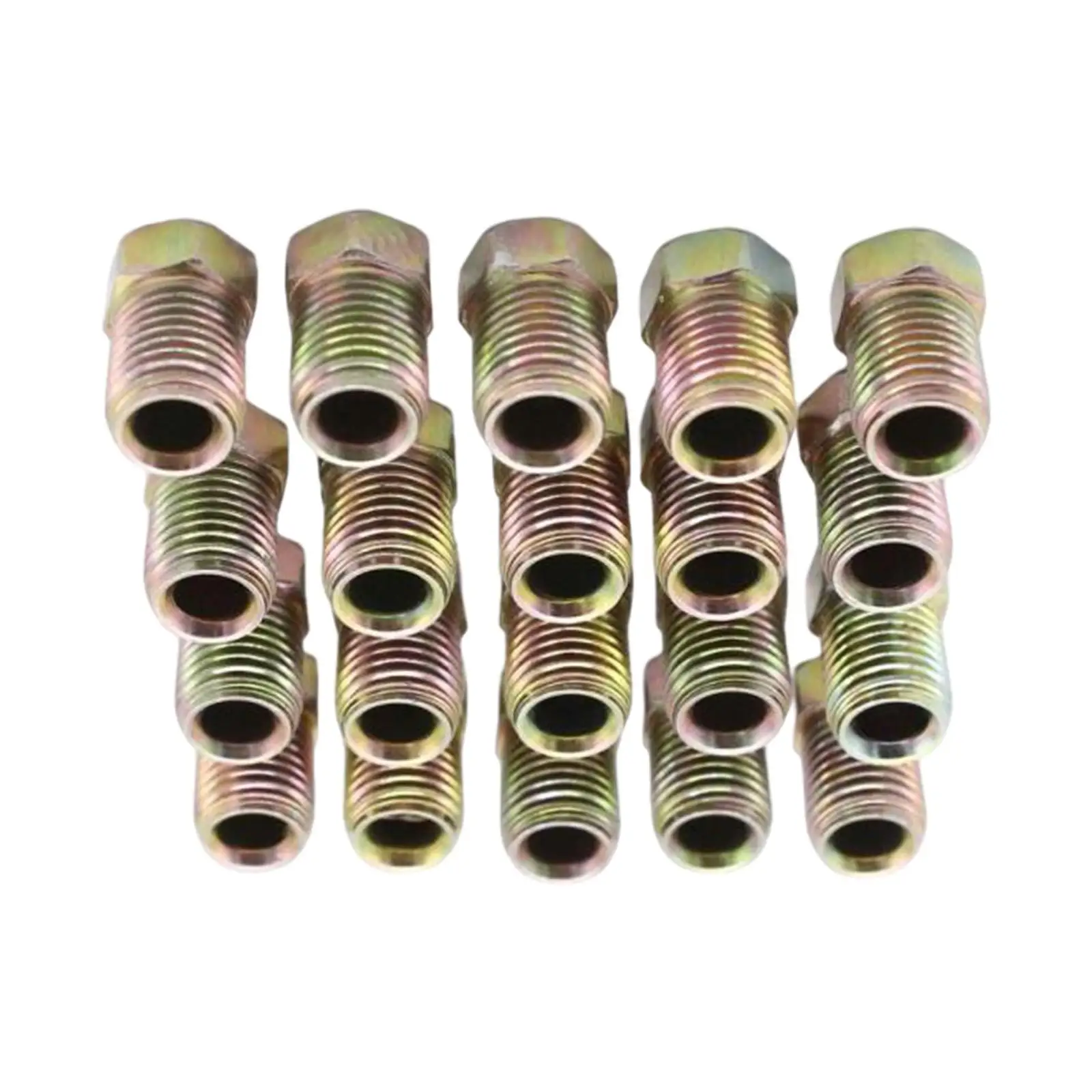 

20 Pcs 3/8-24 Inverted Tube Nuts Vehicle for 3/16 inch Tube